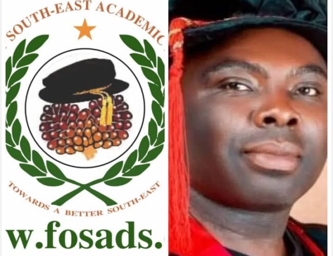 FOSAD Condemns the Gruesome Murder of Dr Osita Fabian Chinedu, Tasks Governor Soludo to Fish Out the Killers