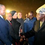 PHOTOS: President Tinubu Arrives In South Africa For Bi-National Commission Meeting