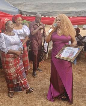 Ohafia Community Honours American-Based Philanthropist, Chief Lady Amaka Mba-Olobor