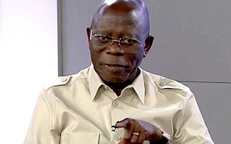 Retired military generals behind illegal mining in Nigeria – Senator Adams Oshiomhole