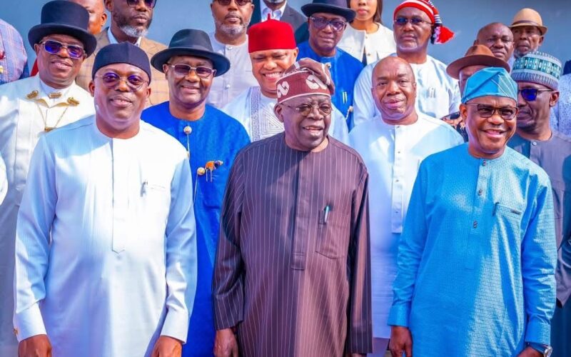 Gov Fubara, Wike Refuse To Greet Each Other During Meeting With Tinubu