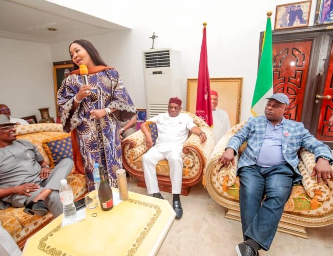 ABIA: Senator Orji Kalu Hosts Former Political Appointees from 1999 to 2007 (Photos)