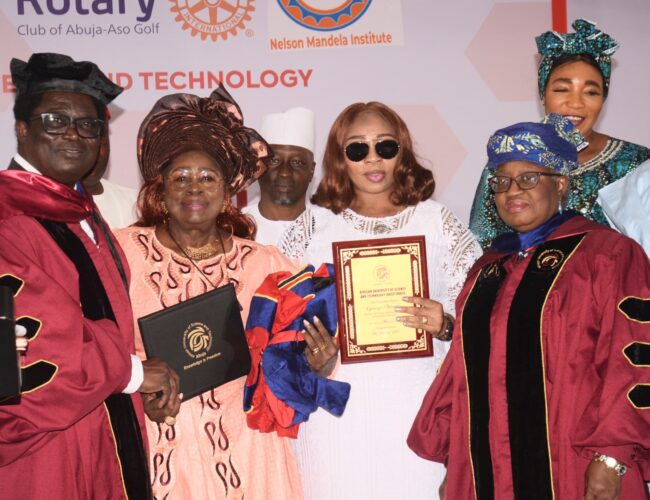 Etigwe Uwa Chairs African University of Science & Technology’s 10th Convocation as Varsity Honours SGF, UBA GMD, Kashim, Others (Photos)