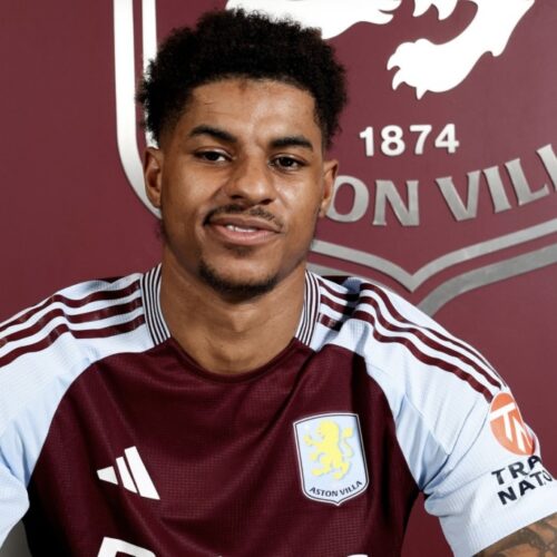 Aston Villa Sign Rashford On Loan From Manchester United