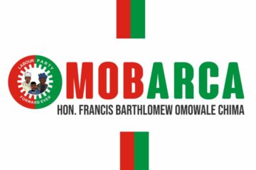 Hon. Francis Bartholomew Omowale Chima (aka Omobarca) unveils logo of his new party, Labour Party: a new chapter for Ajeromi Ifelodun federal constituency