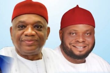 Senator Orji Uzor Kalu Congratulates Hon. Robinson Otuwe Kalu On His Birthday