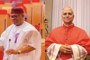 Senator Orji Kalu Congratulates Pope Leo XIV, Seeks Global Peace