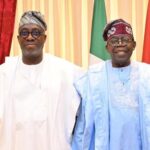 Atiku’s Ally Segun Showunmi Spends ‘Quality Time’ With Tinubu In Lagos