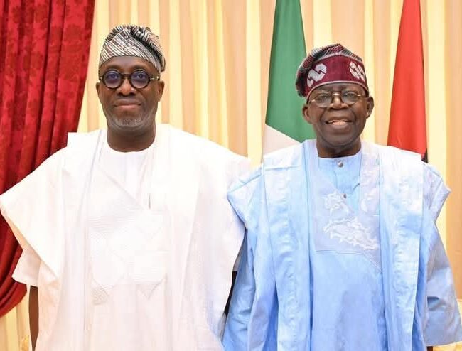 Atiku’s Ally Segun Showunmi Spends ‘Quality Time’ With Tinubu In Lagos