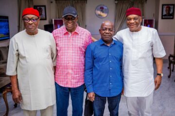 Govs Otti Says He’s Using Orji Uzor Kalu’s Template To Rebuild Abia, Reaffirms Support for Tinubu’s Economic Reforms
