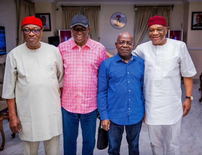 Govs Otti Says He’s Using Orji Uzor Kalu’s Template To Rebuild Abia, Reaffirms Support for Tinubu’s Economic Reforms