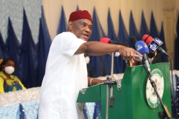 How Plane Carrying Me, Two Friends Lost One Engine Mid-Air — FCT Minister Nyesom Wike Shares Testimony In Church