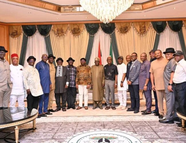BREAKING: President Tinubu Meets With Wike, Fubara, Rivers Lawmakers