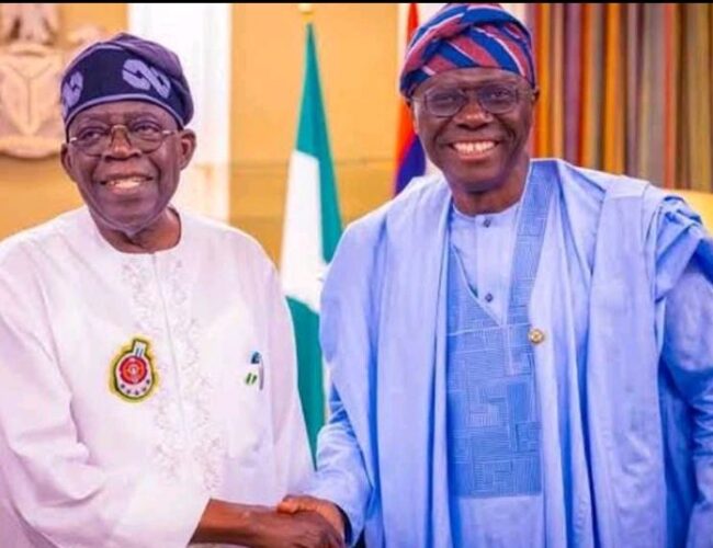 ‘It’s All over Now’, Tinubu Tells Sanwo-Olu