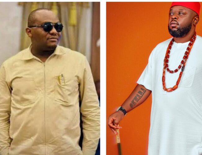 Chief Dike Chidozie Okwara (Dike Ohafia ) Felicitates Chief Chijioke James Umeh (Ike Abam) On Birthday Anniversary