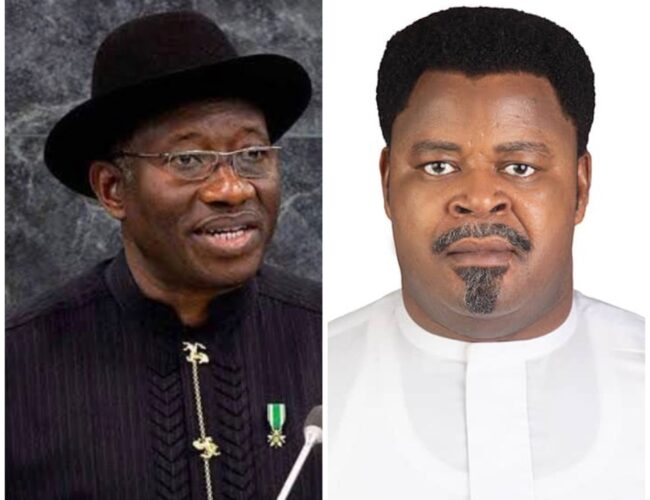 Nigerian Wrestling Legend, Ikenga Gburugburu Ohafia & UAAP Chairman, Ambassador Osita Offor, Greets Jonathan at 68, Says Ex-President an Exemplary Democrat