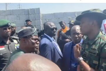 Soldiers Block FCT Minister Nyesom Wike From Accessing Land