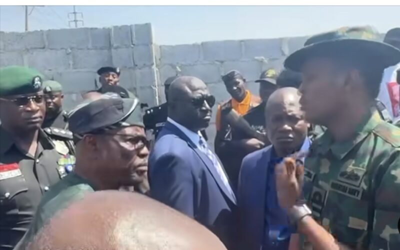 Soldiers Block FCT Minister Nyesom Wike From Accessing Land