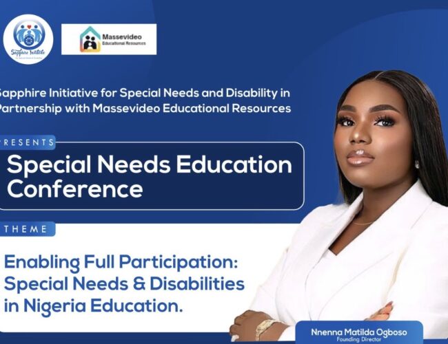Sapphire Initiative Unveils Landmark Partnership With Massevideo To Transform Special Needs Education In Southeast Nigeria