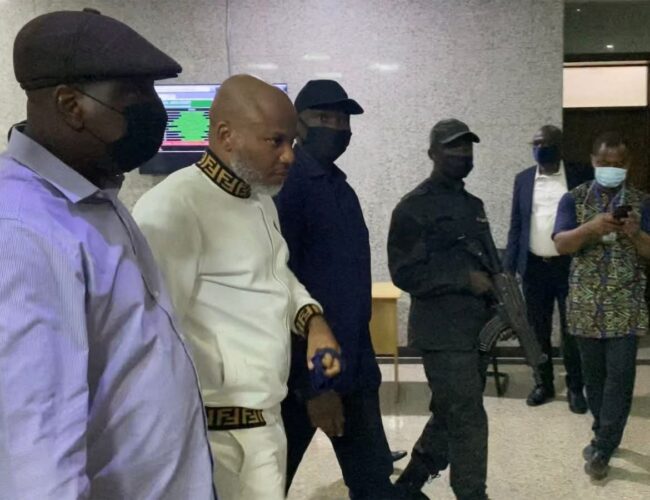 BREAKING: Nnamdi Kanu Sentenced To Life Imprisonment
