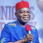 Gov Otti to Grace Atuegwu Age Grade Ibanyi Ogo Ceremony in Ohafia