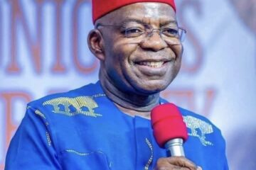 Gov Otti to Grace Atuegwu Age Grade Ibanyi Ogo Ceremony in Ohafia