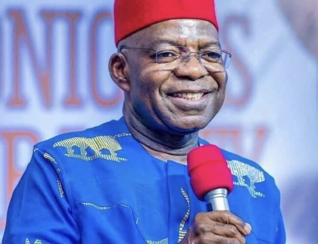 Gov Otti to Grace Atuegwu Age Grade Ibanyi Ogo Ceremony in Ohafia