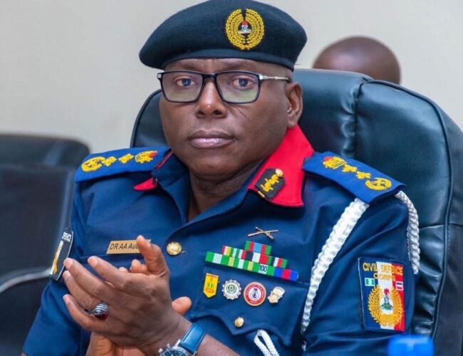 Tinubu Renews Tenure Of NSCDC Commandant-General Audi