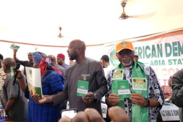 2027: Abaribe, Etigwe Uwa, Nkole, Others Present As Abia ADC Begins Membership Drive (Photos)