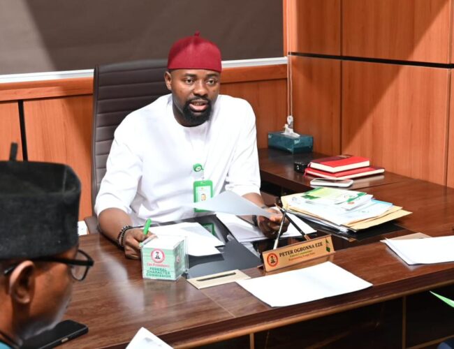 Peter Eze Inaugurates FCC Works Committee, Pledges Strict Enforcement of Federal Character Principle