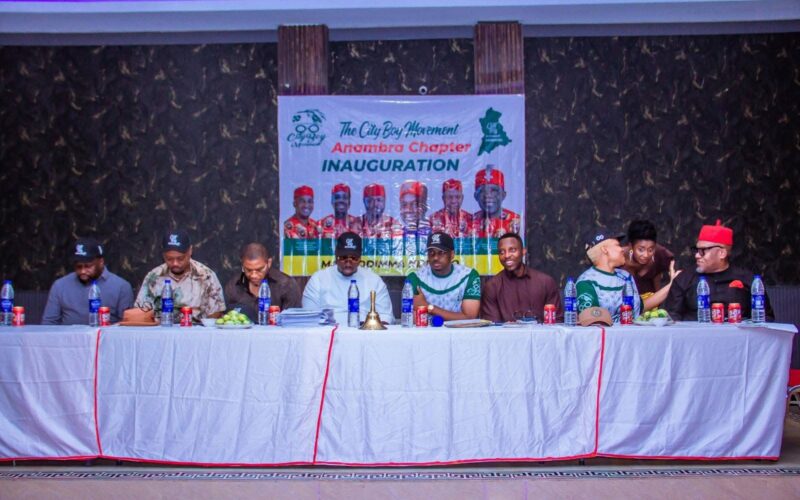 2027: Obi Cubana inaugurates Zenco, Soludo’s daughter, others as City Boy Movement officials in Anambra