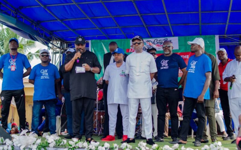 Mayor Lucky Igbokwe Inaugurates Abia South Structure, As Erondu Jr Donates Six Buses For Grassroots Mobilization